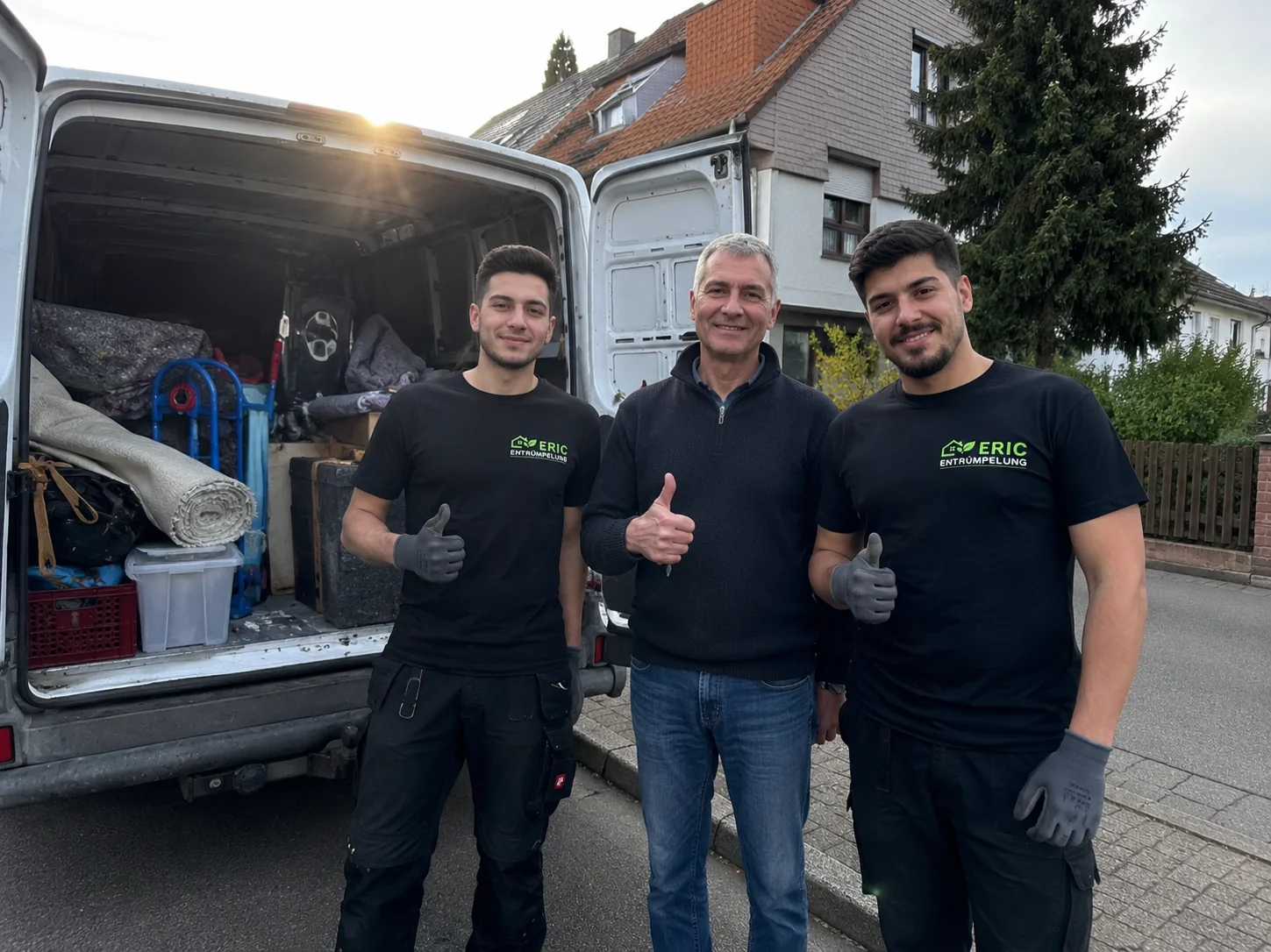 Einblick in die Arbeit von Eric Entrümpelung