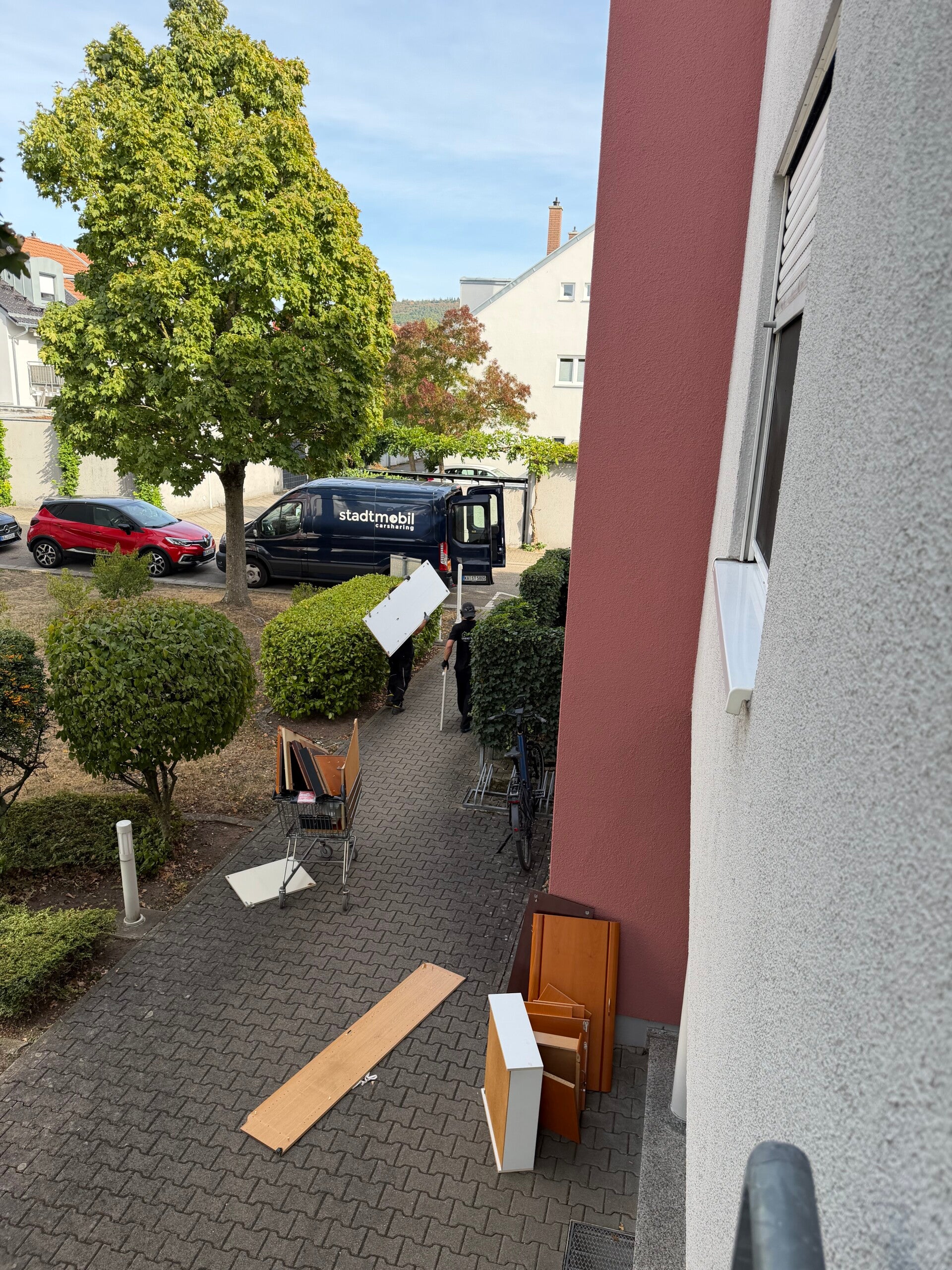Einblick in die Räumung von Wohnräumen