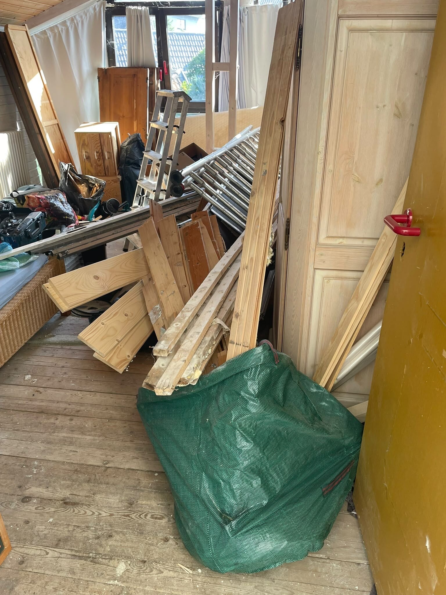 Einblick in die Räumung von Wohnräumen